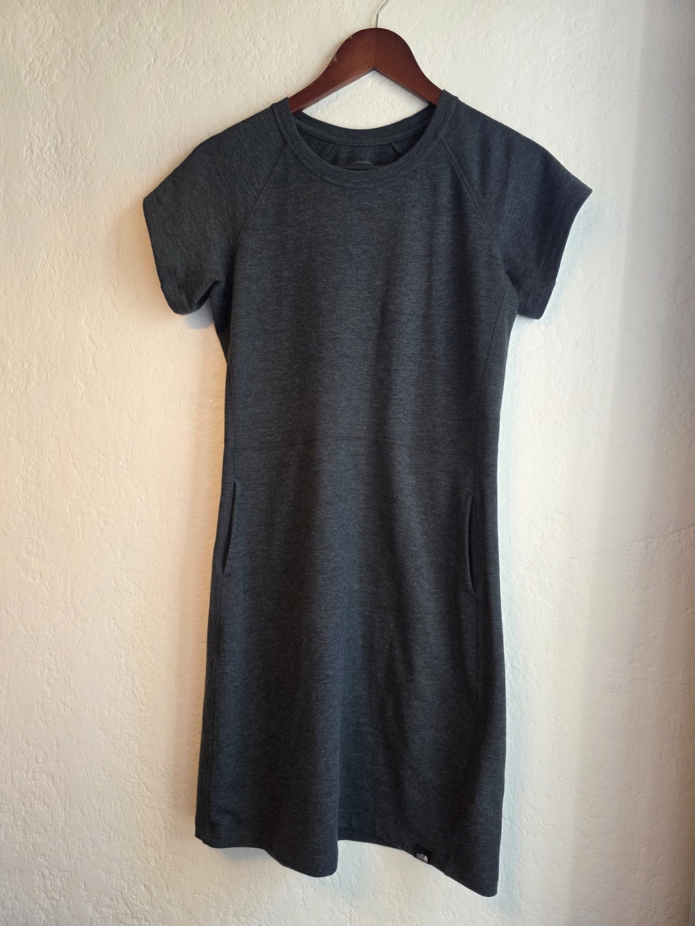 The North Face Dark Gray Short Sleeve Knit Dress